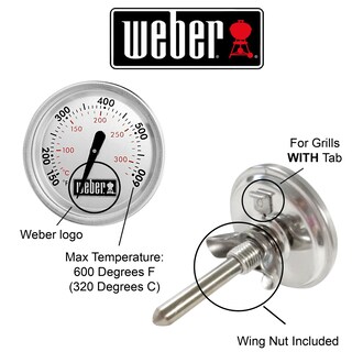 Foto 2 | Termómetro Weber 60540 Repuesto Spirit Q Grill - Venta Internacional