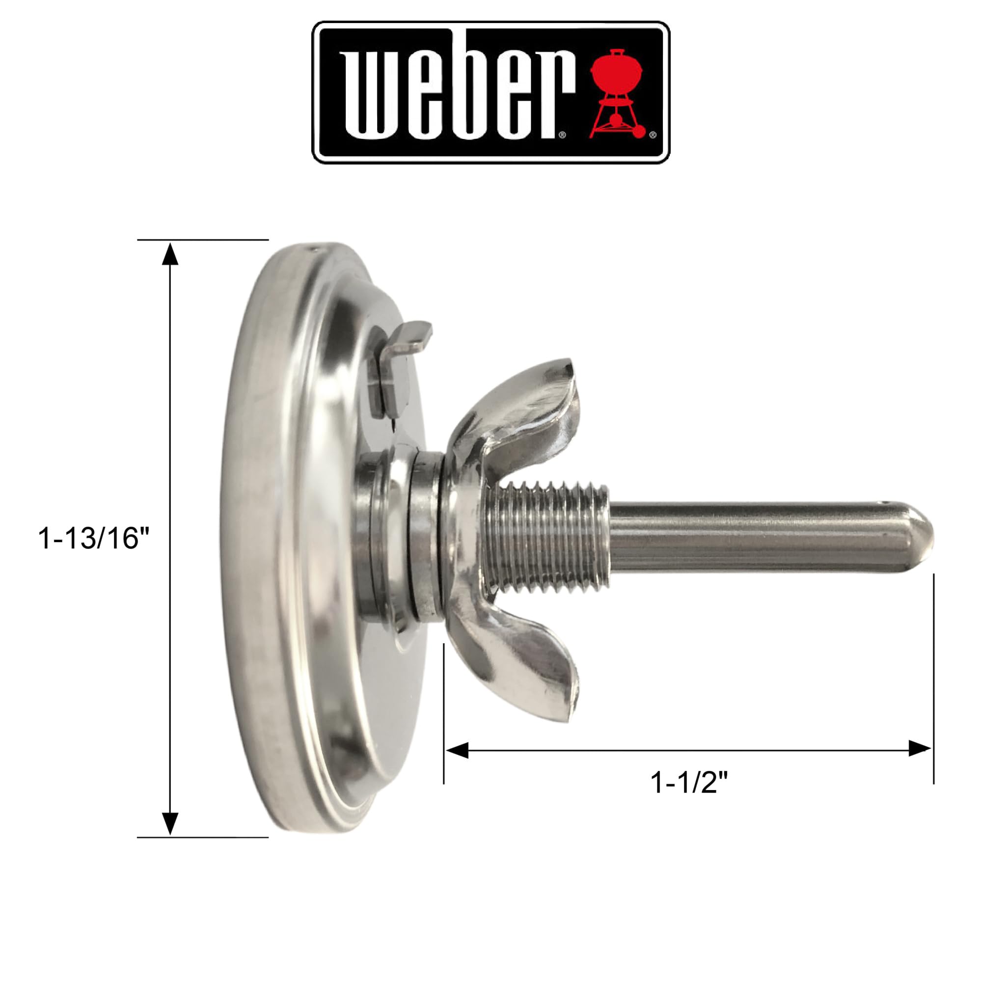 Foto 4 pulgar | Termómetro Weber 60540 Repuesto Spirit Q Grill - Venta Internacional