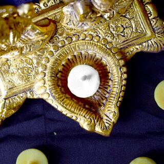 Foto 3 | Mechas de Ghee Satvik 100% Puro para Pooja y Diya 100 Piezas - Venta Internacional