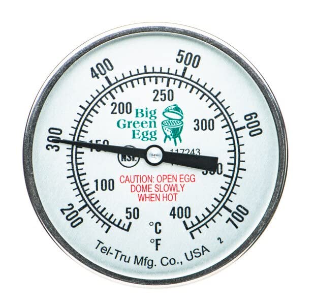 Foto 4 pulgar | Termómetro Para Parrilla Big Green Egg 117236 De Acero Inoxidable - Venta Internacional.