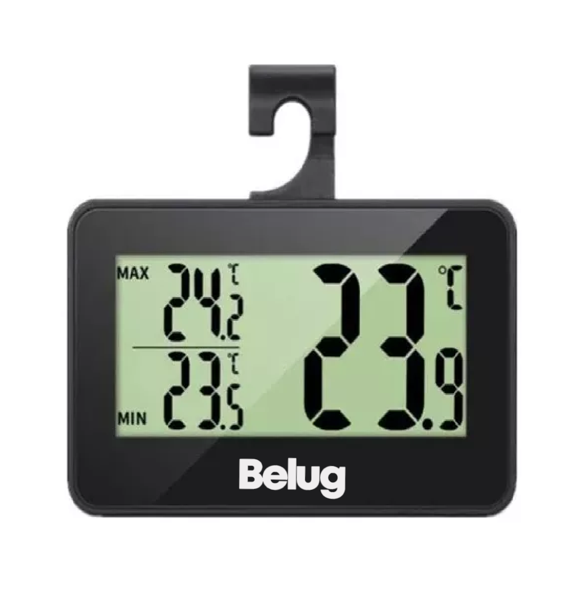 Foto 2 pulgar | Termómetro Belug Con Pantalla Lcd Digital Para Refrigerador Negro