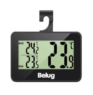 Foto 1 | Termómetro Belug Con Pantalla Lcd Digital Para Refrigerador Negro