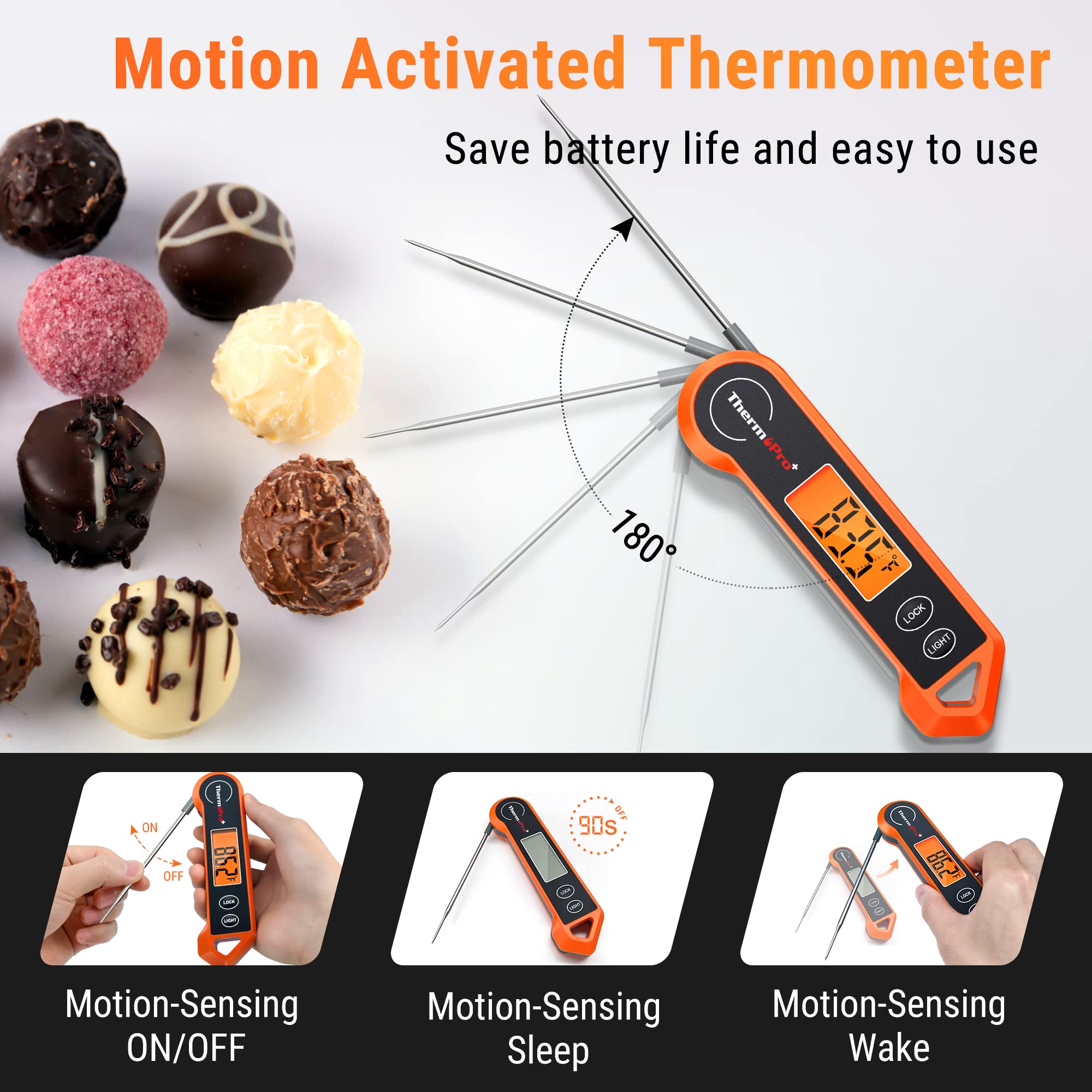 Foto 6 pulgar | Termómetro Digital para Carne ThermoPro TP19H para Cocinar - Venta Internacional