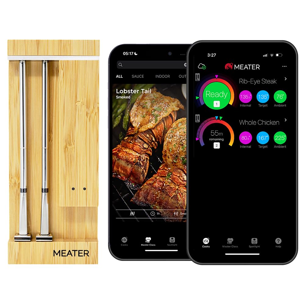 Termómetro Inteligente para Carne Meater Pro Duo Wifi con 2 Sondas - Venta Internacional