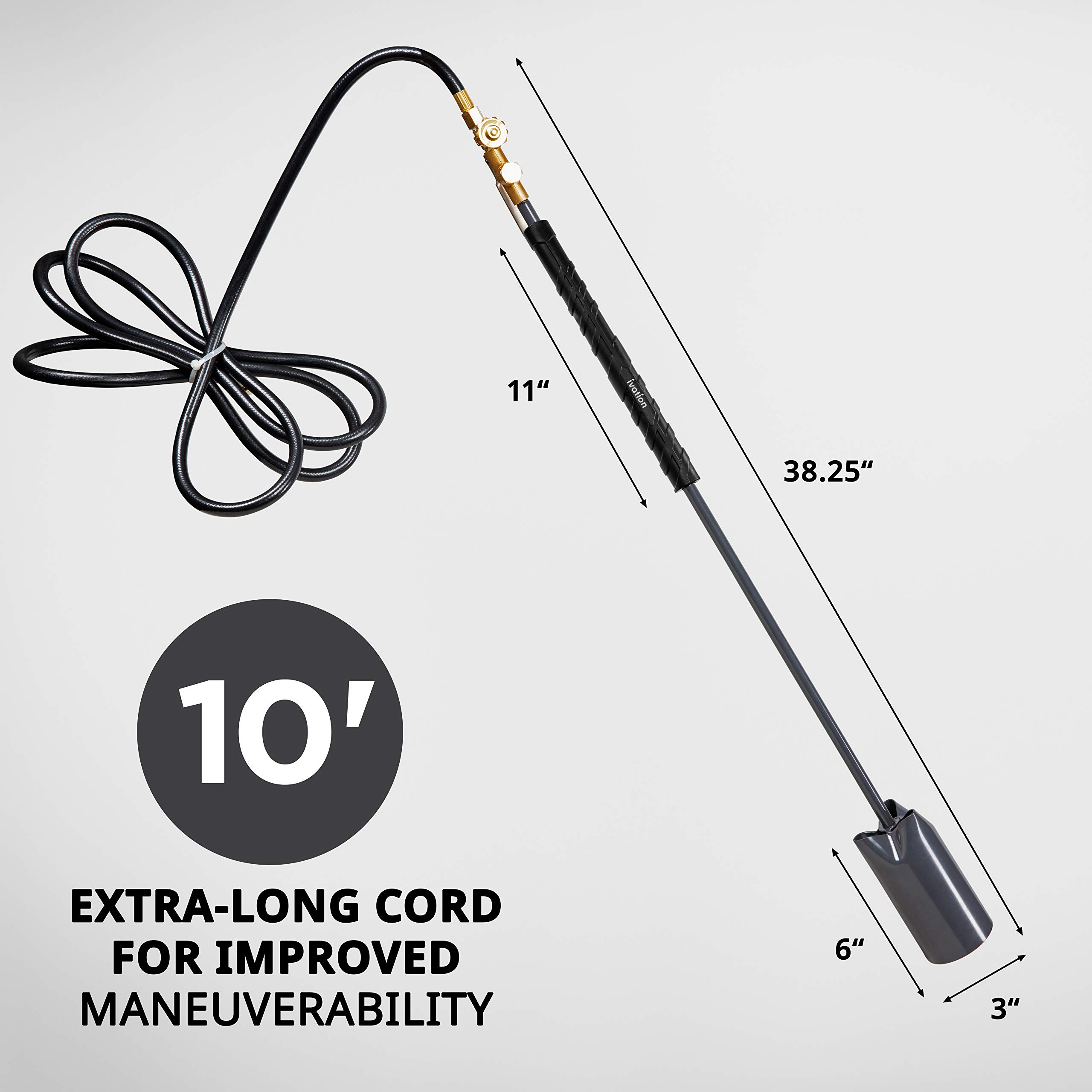 Foto 4 pulgar | Quemador De Hierba Pesado Ivation Con Antorcha De Propano De 500 000 Btu - Venta Internacional.