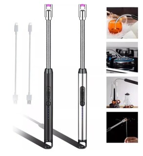 Foto 1 | 2pcs Xtellar Usb Encendedor Eléctrico Portátil Recargable De Cocina