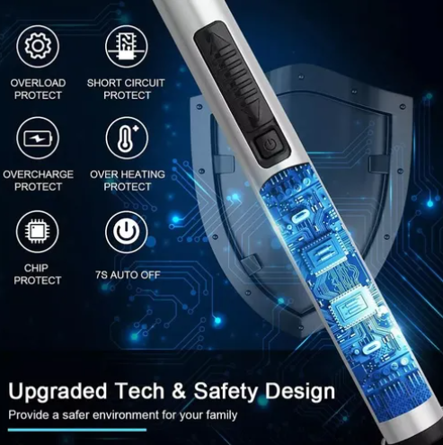 Foto 4 | 2pcs Xtellar Usb Encendedor Eléctrico Portátil Recargable De Cocina