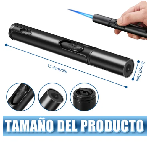 Foto 3 pulgar | Encendedor Xtellar Rellenable A Prueba De Viento Ajustable De Cocina