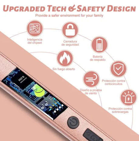 Foto 4 | Encendedor Eléctrico Portátil  Xtellar Usb  Recargable
