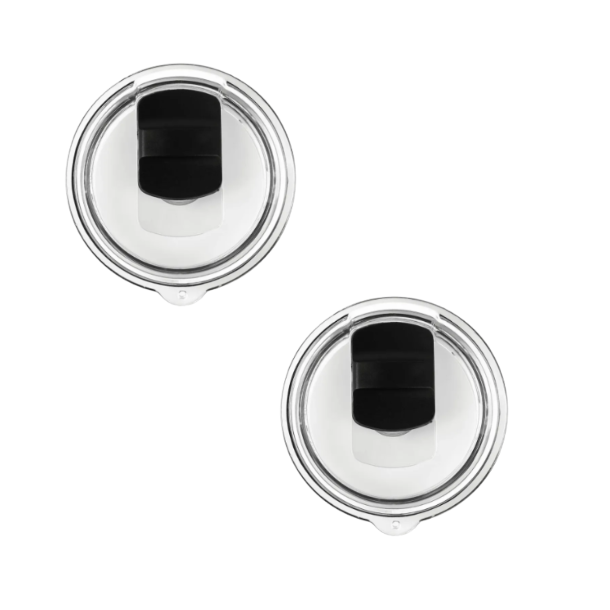 Foto 2 pulgar | Set de 2 Tapa Magnéticas Con Imán Malubero Transparente para 20 Oz