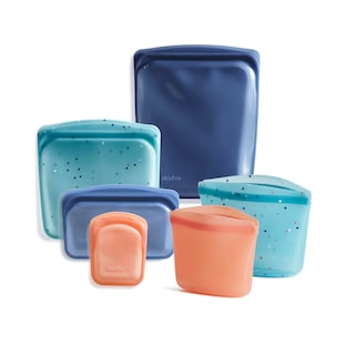 Foto 1 | Bolsas Reutilizables Para Almacenamiento De Alimentos Stasher Premium Silicone, Paquete De 6 - Venta Internacional.