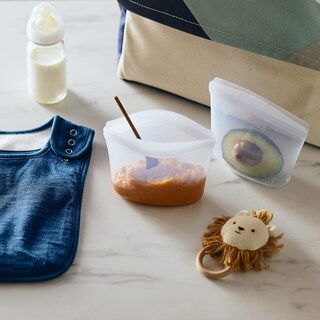Foto 7 | Bolsas Reutilizables Para Almacenamiento De Alimentos Stasher Premium Silicone, Paquete De 6 - Venta Internacional.