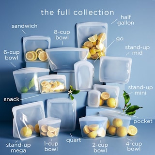 Foto 5 | Bolsas Reutilizables Para Almacenamiento De Alimentos Stasher Premium Silicone, Paquete De 2 - Venta Internacional.