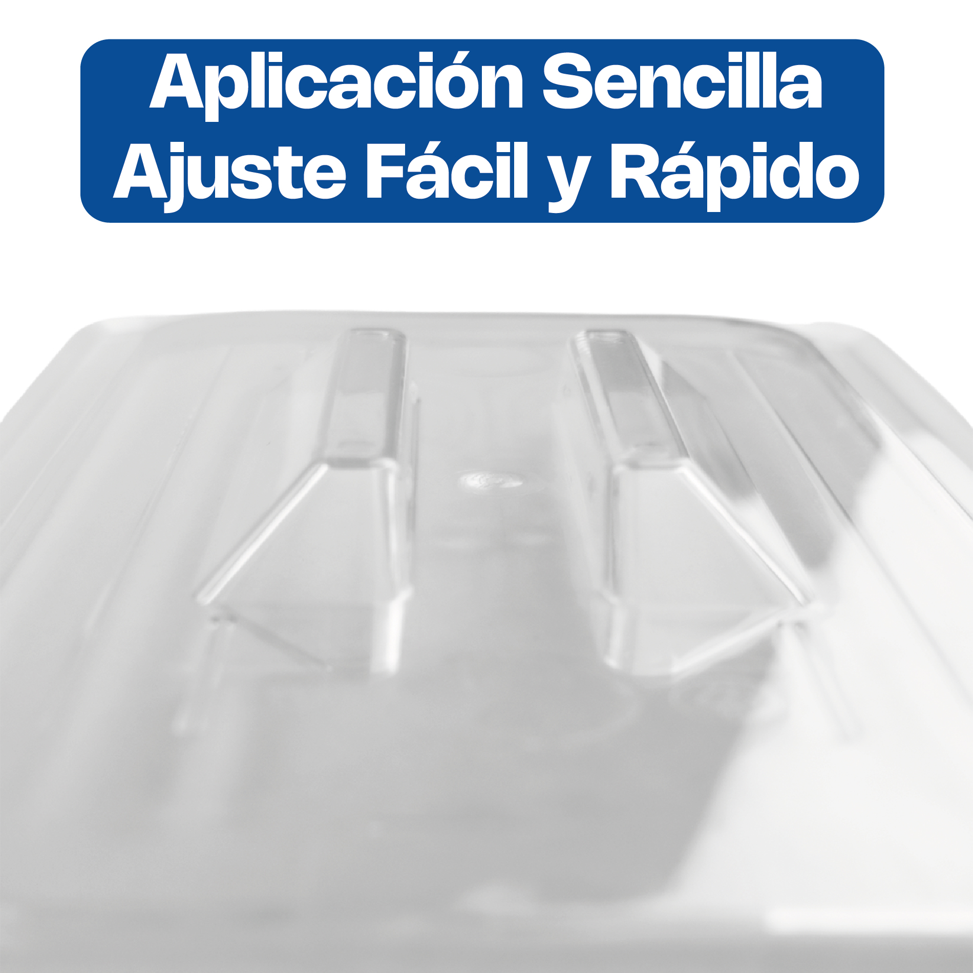 Foto 6 pulgar | Tapa Para Insertos De Policarbonato Caledonia, Tamaño Tercio (32 X 17 Cm) Con Corte Especial Para Aprovechamien