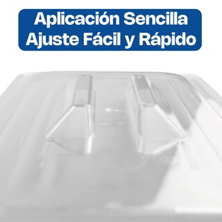 Foto 5 | Tapa Para Insertos De Policarbonato Caledonia, Tamaño Tercio (32 X 17 Cm) Con Corte Especial Para Aprovechamien