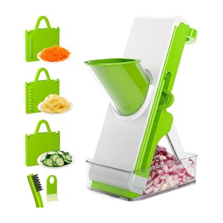 Foto 1 | Mandolina Rebanadora De Cocina, Color Verde