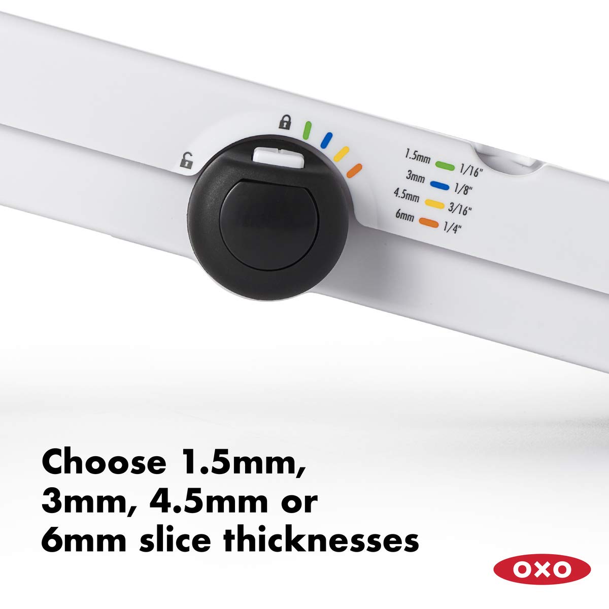 Foto 4 pulgar | Cortadora De Mandolinas Oxo Good Grips Con Hoja En V, Color Blanco - Venta Internacional.