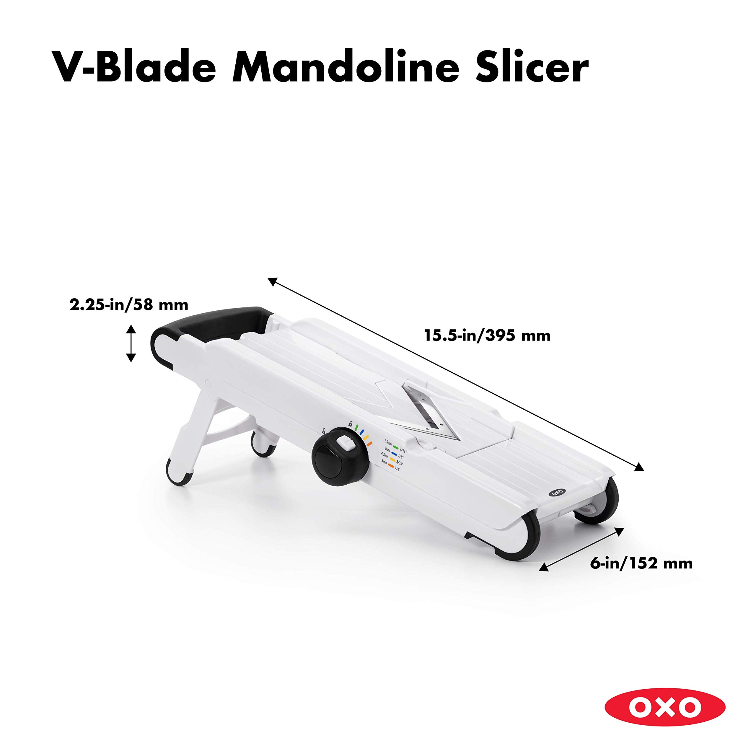 Foto 7 pulgar | Cortadora De Mandolinas Oxo Good Grips Con Hoja En V, Color Blanco - Venta Internacional.