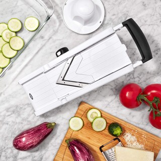 Foto 7 | Cortadora De Mandolinas Oxo Good Grips Con Hoja En V, Color Blanco - Venta Internacional.