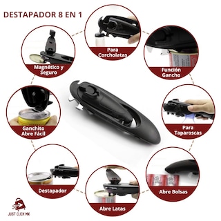 Foto 6 | Destapador Multiusos 8 En 1