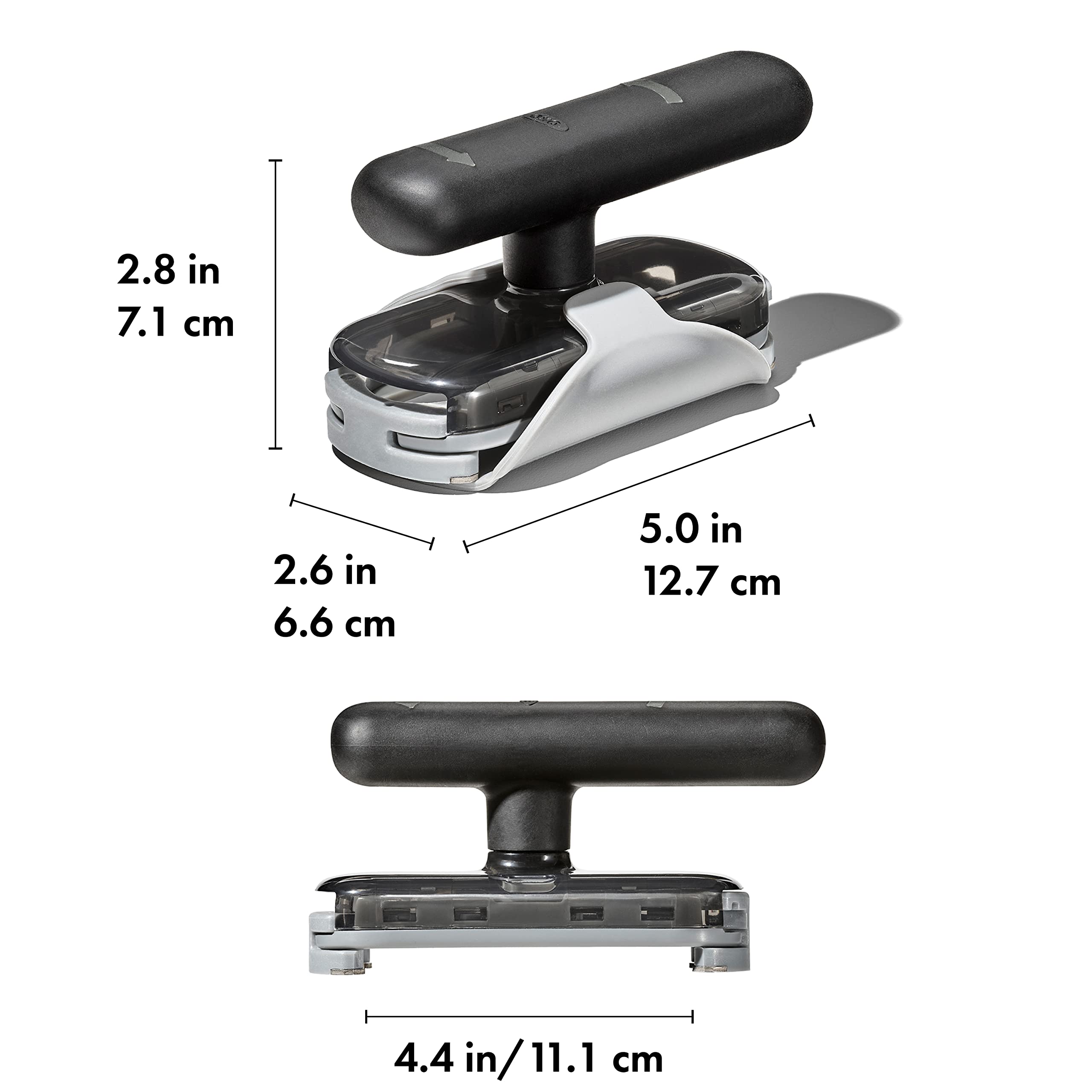 Foto 3 pulgar | Abridor De Tarros Oxo Good Grips Twisting Con Almohadilla Base, Color Negro - Venta Internacional.