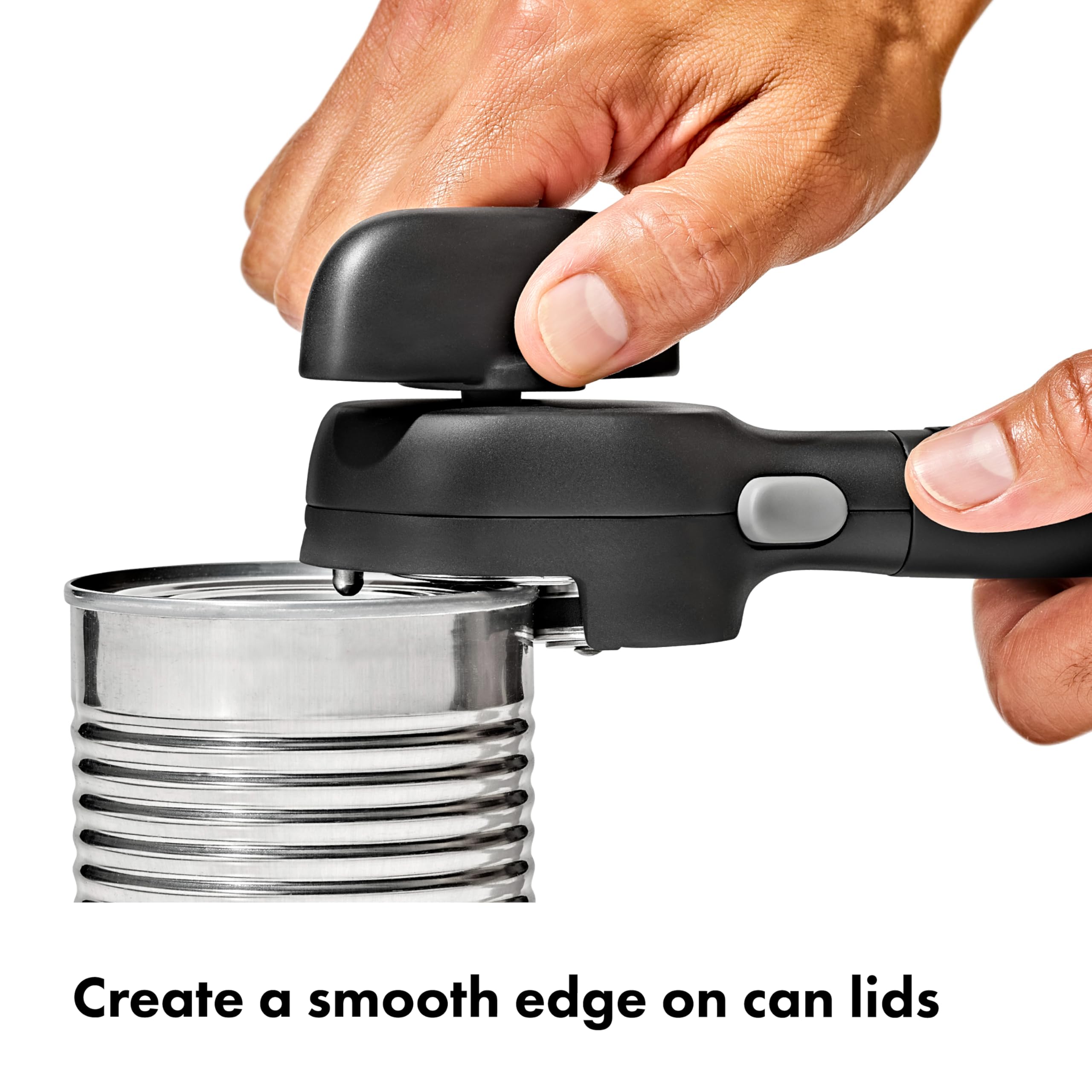 Foto 3 pulgar | Abridor De Latas Oxo Good Grips  Borde Liso  Negro - Venta Internacional.