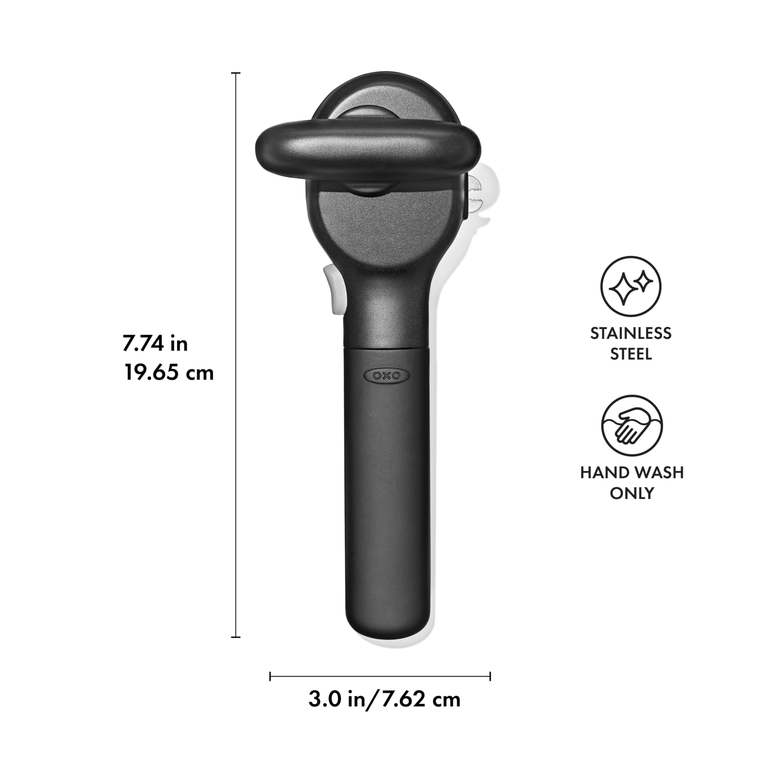 Foto 7 pulgar | Abridor De Latas Oxo Good Grips  Borde Liso  Negro - Venta Internacional.