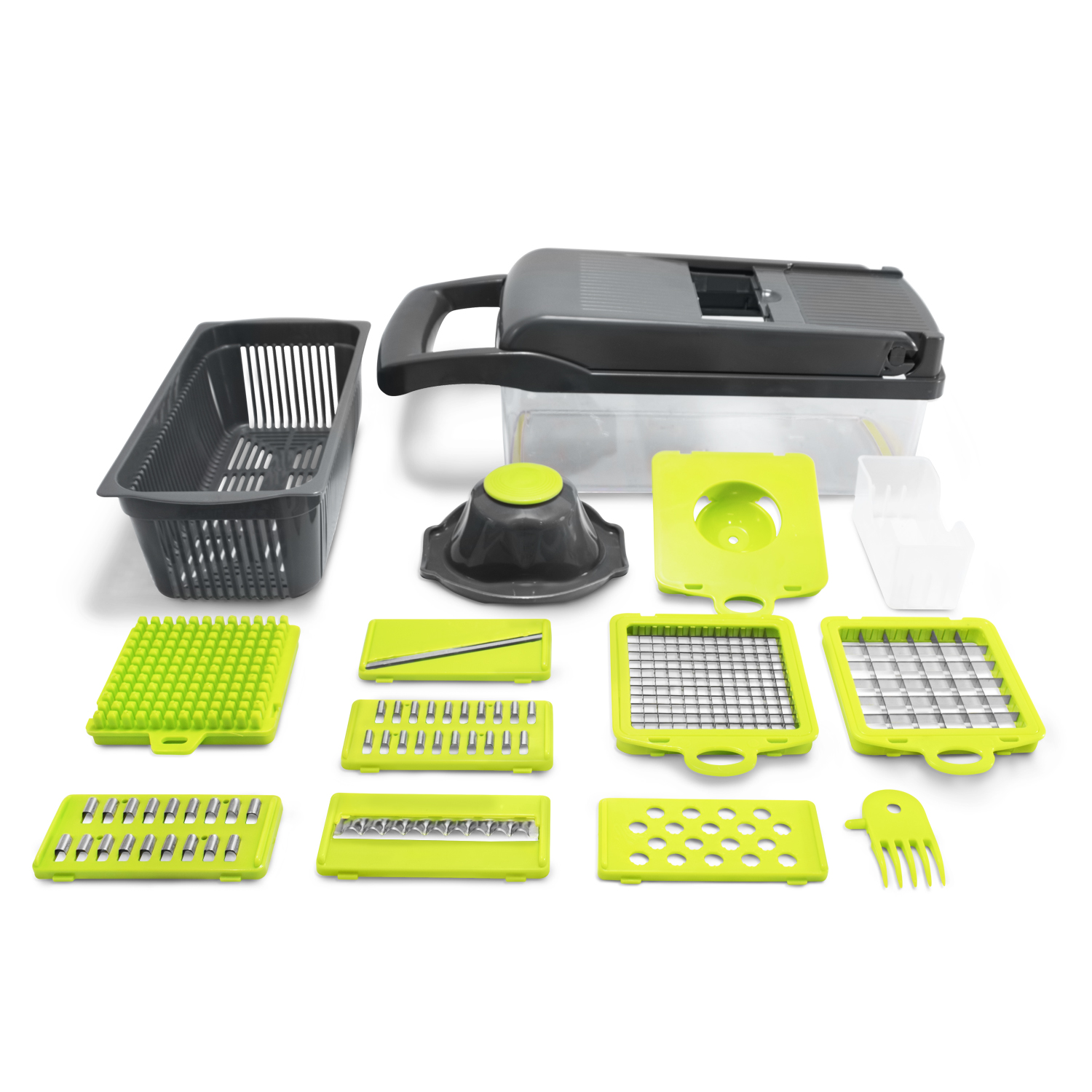 Rallador Cortador Andromeda Inc Manual Verde para Verduras/Fruta