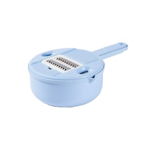Foto 1 | Rallador Cortador Azul Rebanador Picador Manual de Verduras o Fruta