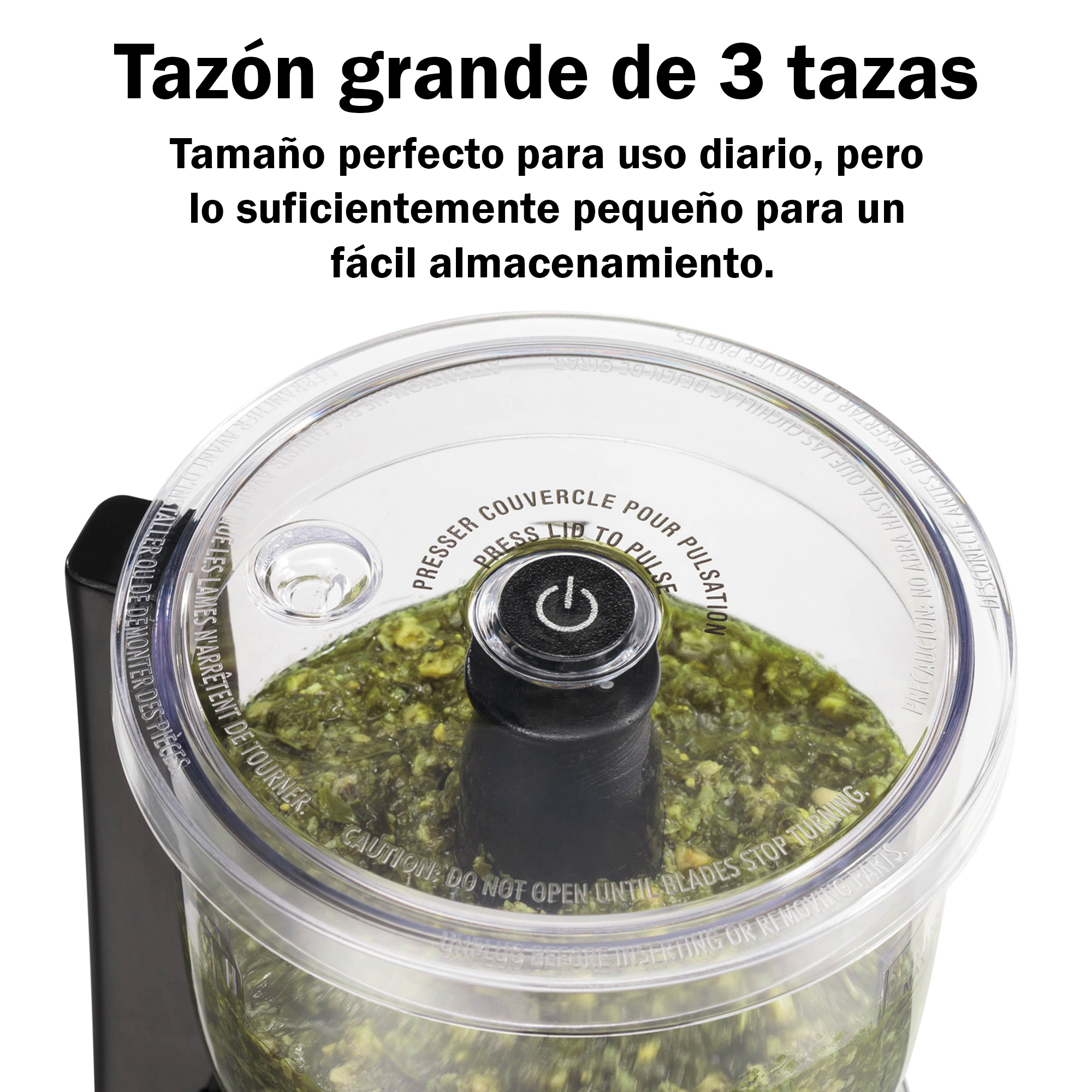 Foto 8 pulgar | Picador De Alimentos Stack & Press Hb 3 Tazas