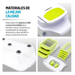 Foto 3 | Cortador de Verduras Belug de Acero Inoxidable