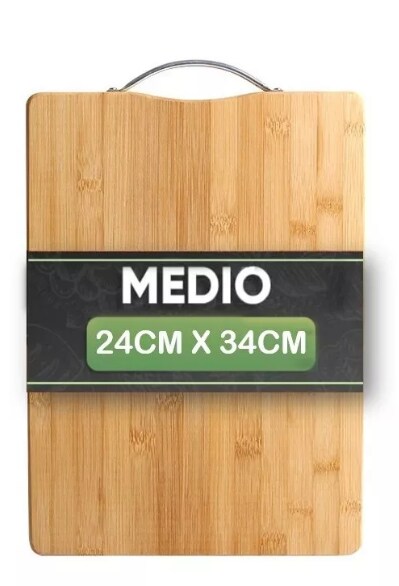 Tabla Picar Cortar Alimentos Carnes Lagom 24x34cm De Bambú Y Madera Orgánico Natural 3 En 1 Alta Densidad Y Du 