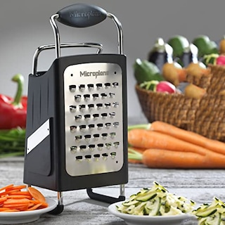 Foto 7 | Rallador Microplane De 4 Caras Multiusos Con 4 Cuchillas - Venta Internacional.