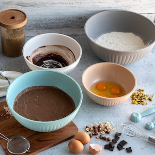 Foto 3 | Juego De Cuencos Para Mezclar Nordic Ware Prep And Serve De 8 Piezas En Tonos Tierra - Venta Internacional.