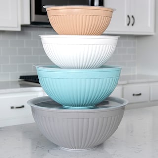 Foto 4 | Juego De Cuencos Para Mezclar Nordic Ware Prep And Serve De 8 Piezas En Tonos Tierra - Venta Internacional.