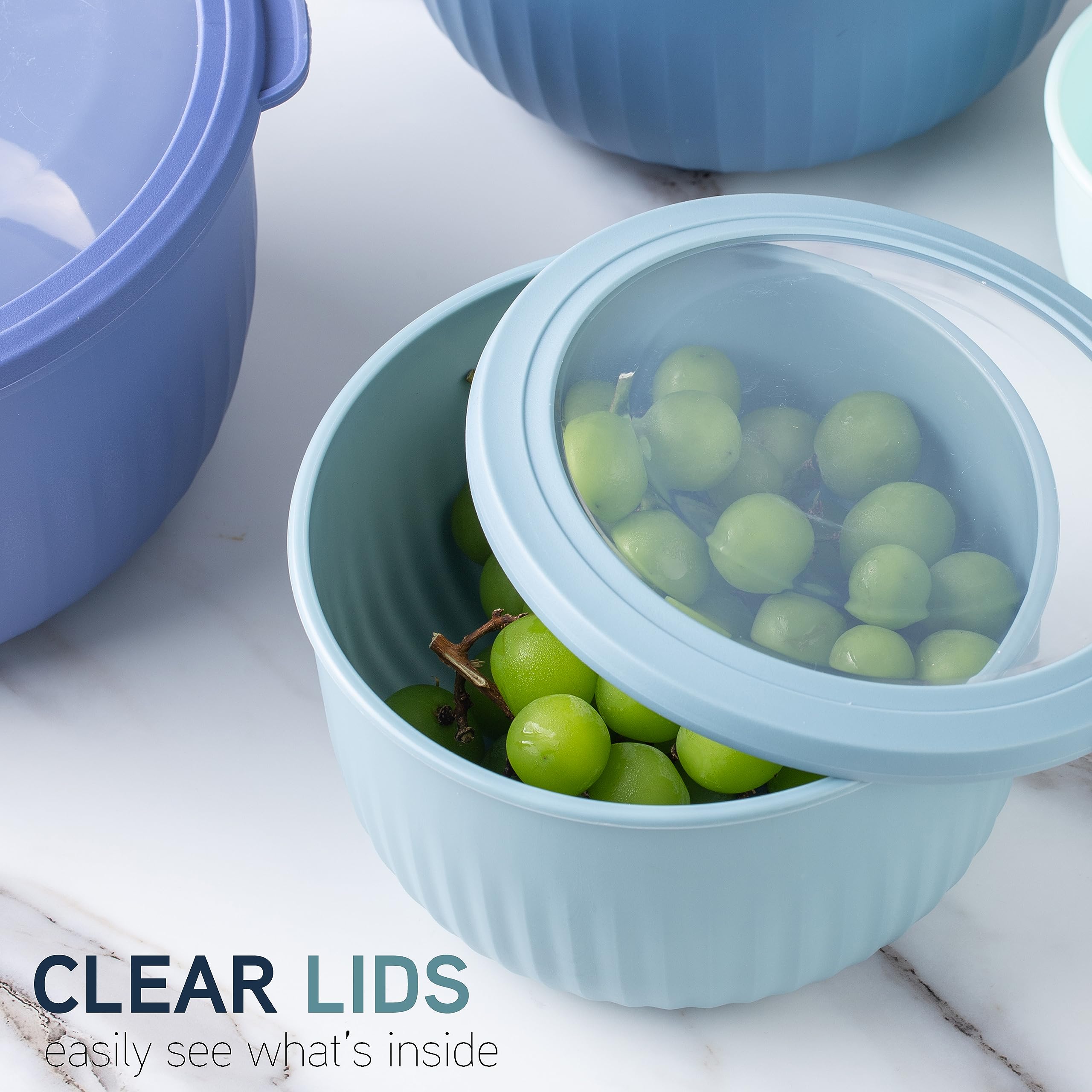 Foto 3 | Juego De Cuencos Profundos Prep Bowls Cook With Color, 12 Unidades - Venta Internacional.