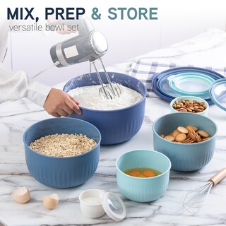 Foto 5 | Juego De Cuencos Profundos Prep Bowls Cook With Color, 12 Unidades - Venta Internacional.