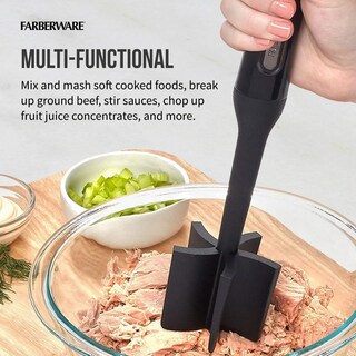 Foto 3 | Triturador De Carne Y Patatas De Nailon Resistente Al Calor - Farberware - Venta Internacional.