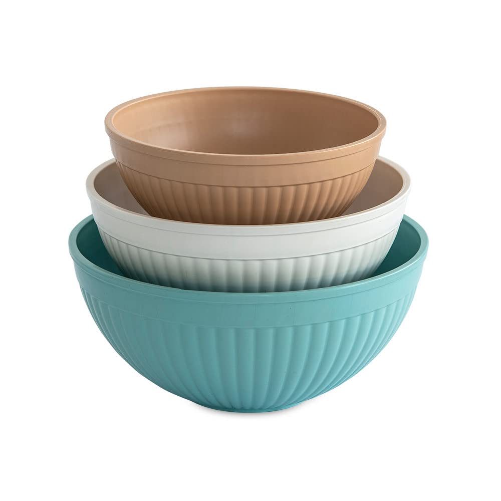 Juego De Cuencos Para Mezclar Nordic Ware Prep And Serve De 3 Piezas - Venta Internacional.