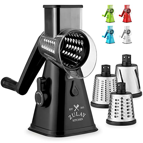 Rallador Rotativo Para Queso Zulay Kitchen, Acero Inoxidable - Venta Internacional.