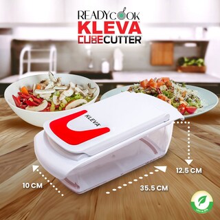 Foto 3 | Cortador Picadora De Verduras Y Frutas Multifuncional Readycook Kleva Cube Cutter Tv Ofertas Con 6 Cuchillas De