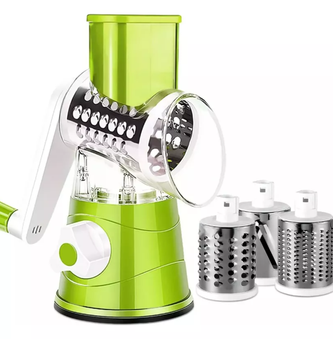 Foto 1 | Rallador Cortador Manual De Verduras Quesos 3 Cabezales Xtellar