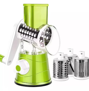 Foto 1 | Rallador Cortador Manual De Verduras Quesos 3 Cabezales Xtellar