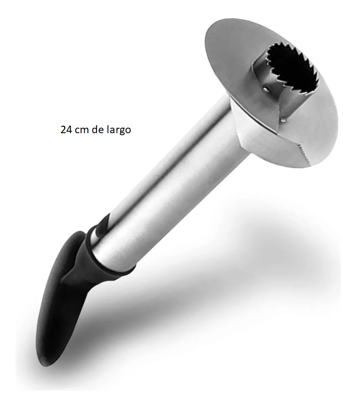 Foto 4 pulgar | Cortador Descorazonador Xtellar Para Piña Color Plata