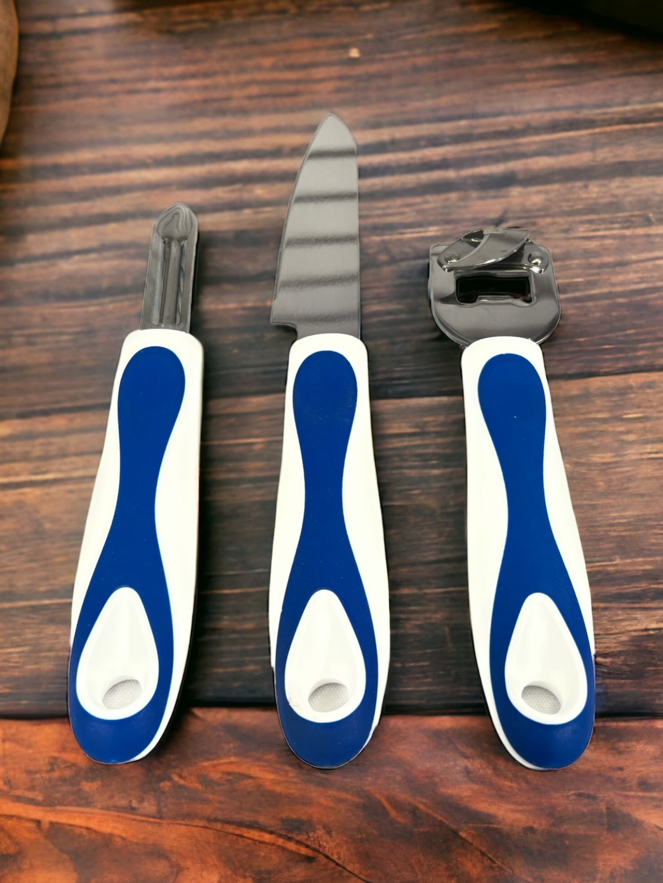 Foto 2 | Utensilios de Cocina Pelador Cuchillo y Abrelatas