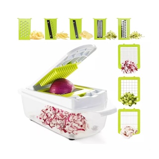Foto 5 | Cortador Rallador Picador Verduras Frutas, Belug Blanco/verde