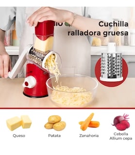 Foto 3 | Rallador Xtellar Picador De Verduras Trituradora Utensilios Cocina