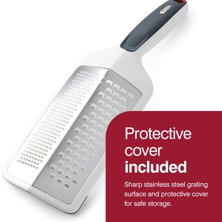 Foto 5 | Rallador De Queso Zyliss Smooth Glide Con Doble Rallador, Color Blanco - Venta Internacional.