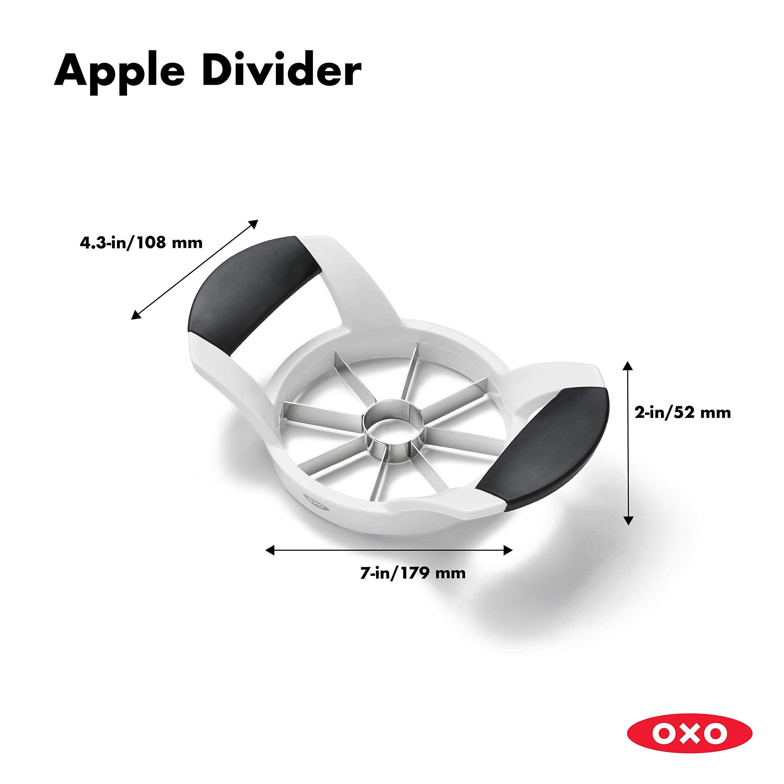 Foto 3 pulgar | Cortador, Descorazonador Y Separador De Manzanas Oxo Good Grips, Color Blanco - Venta Internacional.