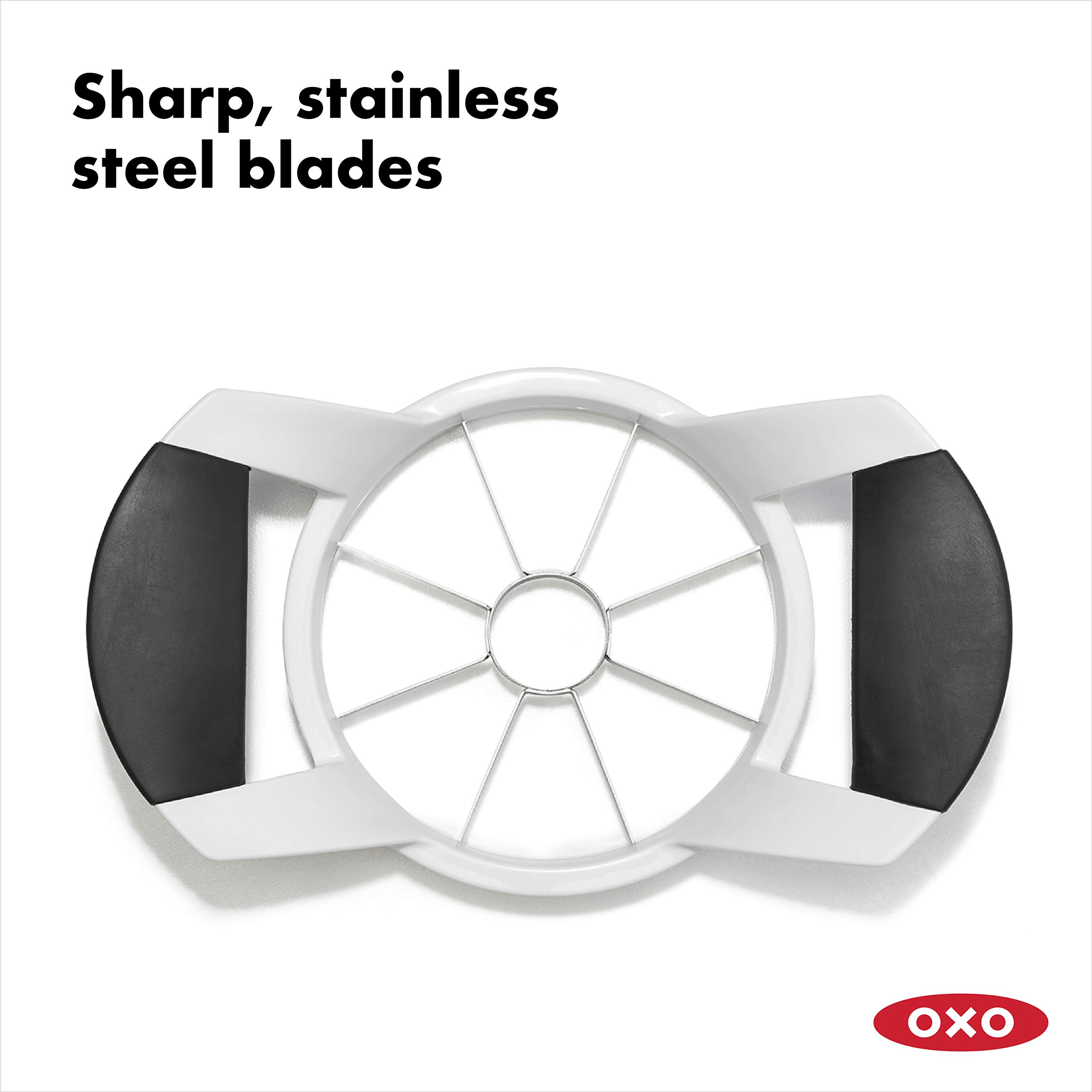 Foto 4 pulgar | Cortador, Descorazonador Y Separador De Manzanas Oxo Good Grips, Color Blanco - Venta Internacional.